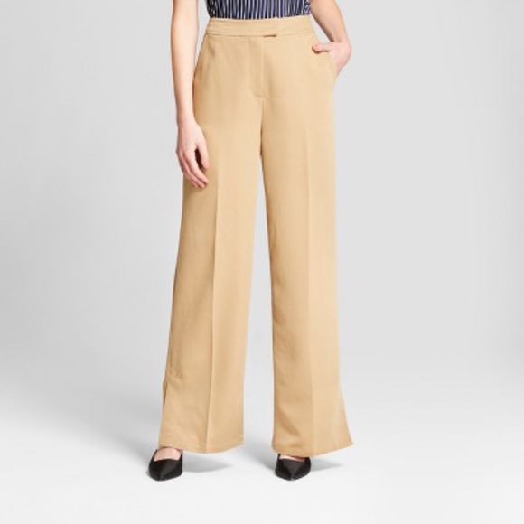 Mossimo Pants - Mossimo Wide Leg Pants with Slit New
